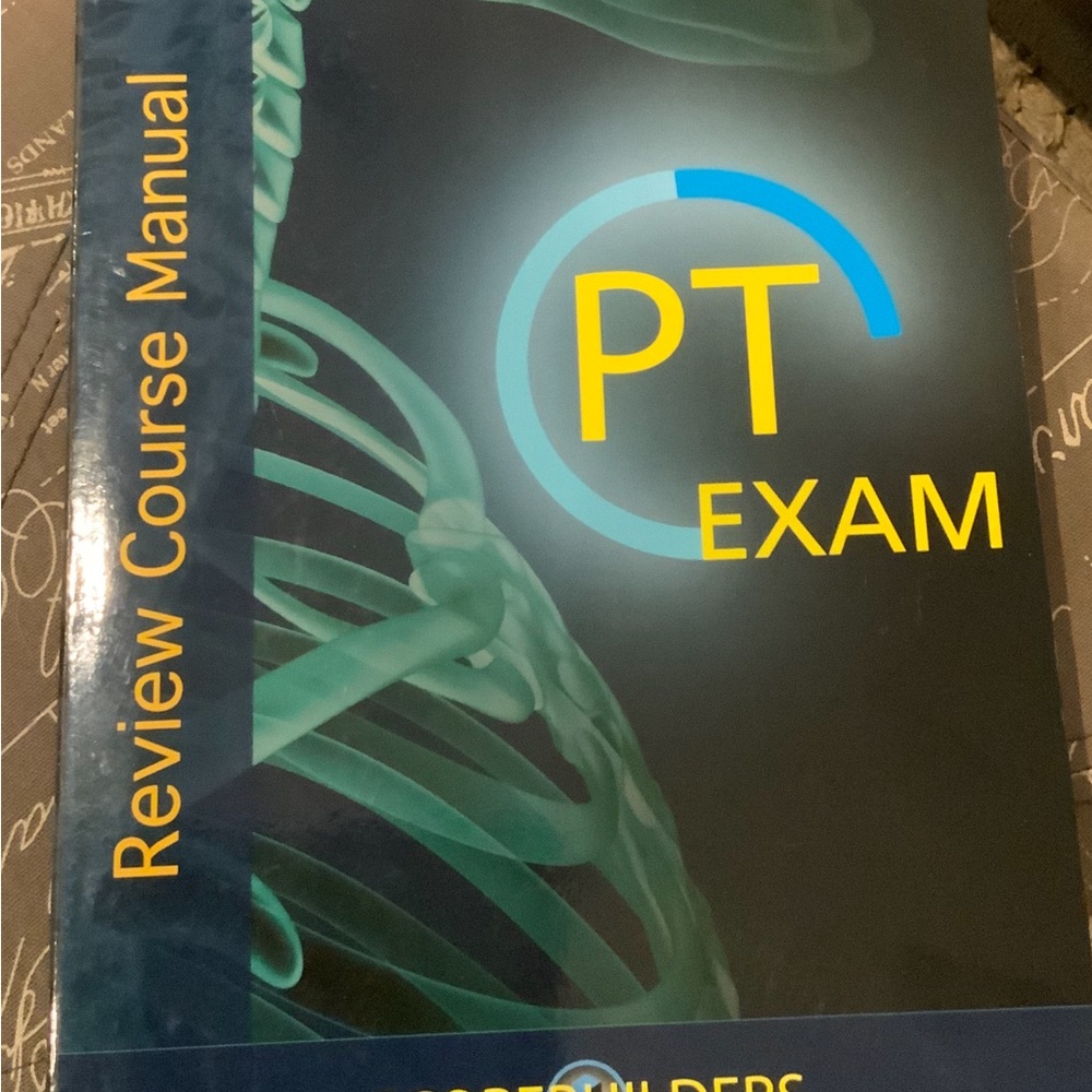 PT Exam Review Course Manual Like New
